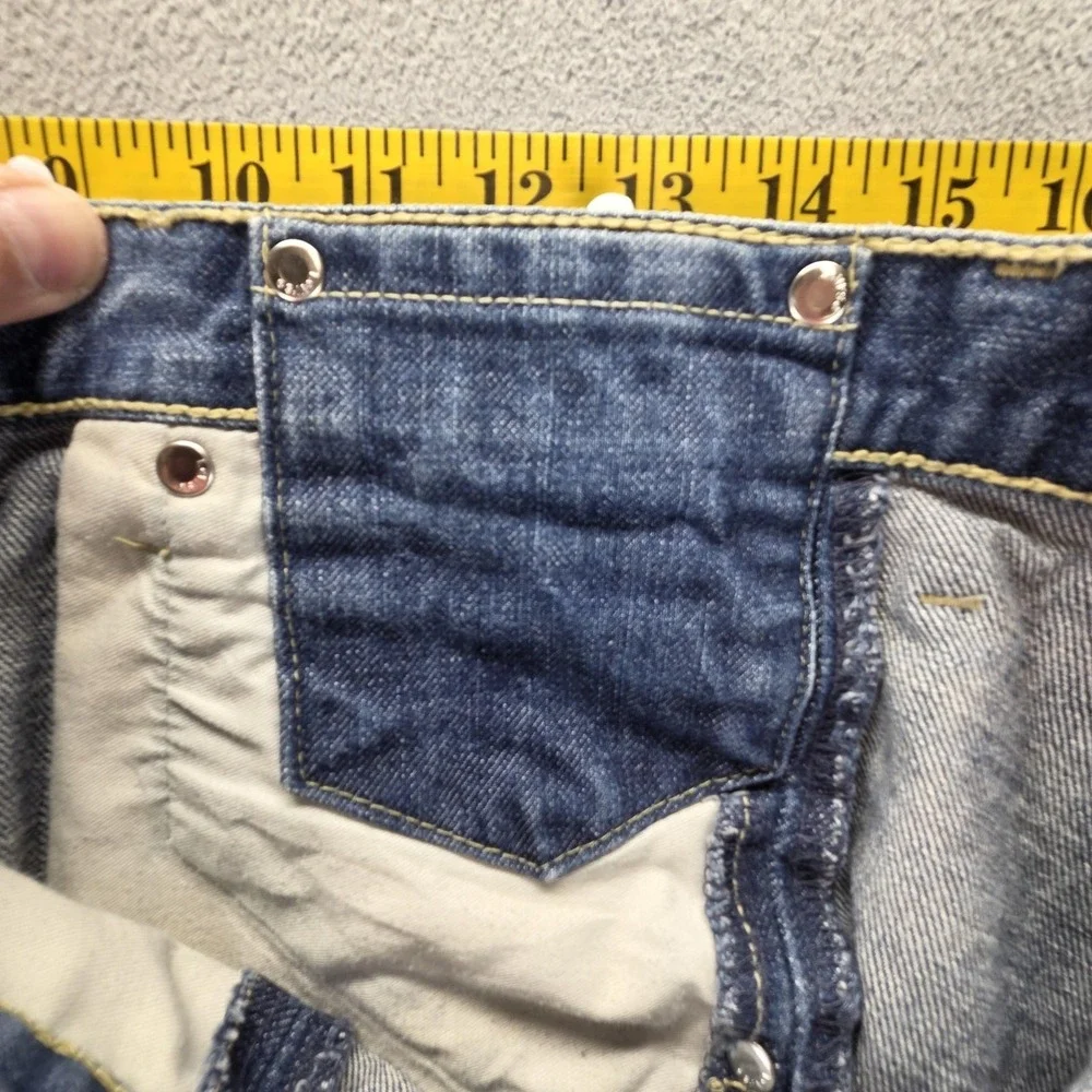 Vintage‎ Levis Engineered Shorts Mens 30 Blue Cut Off Twisted Medium Wash